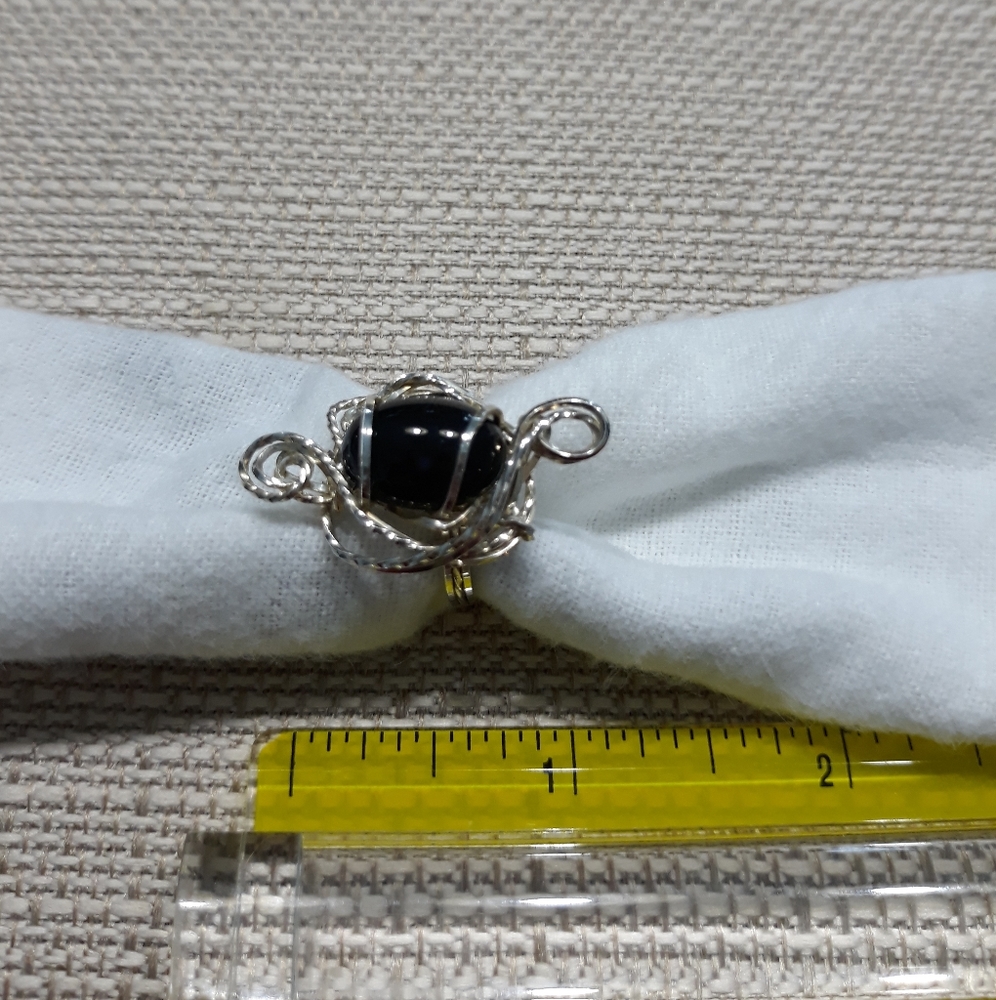 925 Sterling Silver Wired Ring - image 1